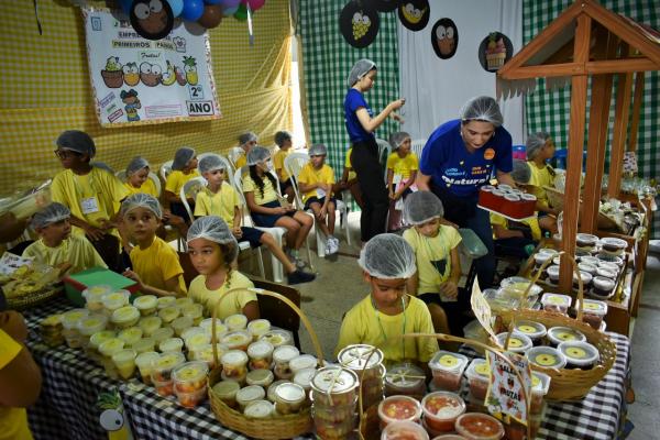 Alunos Realizam Feira Como Parte De Projeto De Empreendedorismo