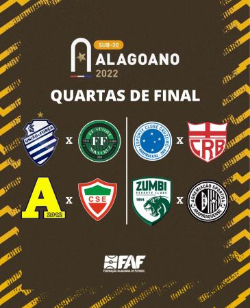 Sub-20: definidos os confrontos das quartas de final