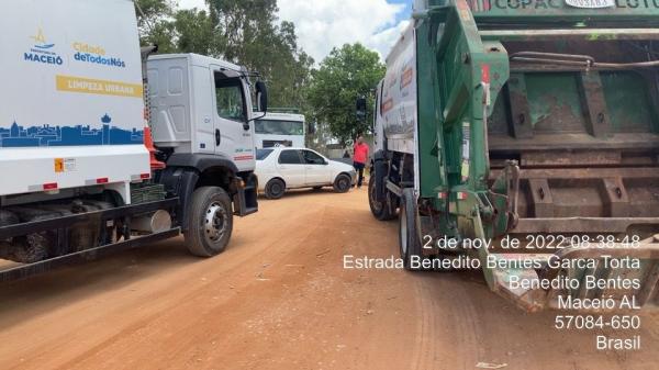 Empresa de coleta de lixo notifica Prefeitura de Maceió