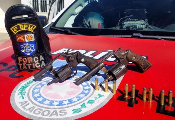 Polícia Militar apreende 32 armas de fogo e 11 quilos de drogas em Alagoas