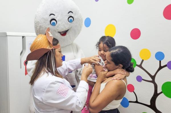 Maceió encerra campanha de vacinação contra a poliomielite nesta sexta-feira (14)