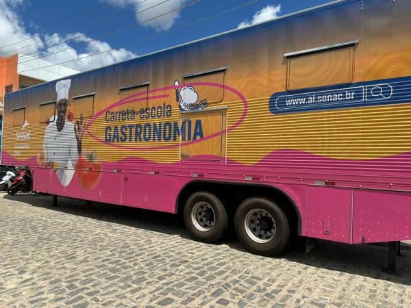 Carreta-escola de Gastronomia do Senac Alagoas será inaugurada no Festival Penedo Sabor & Jazz