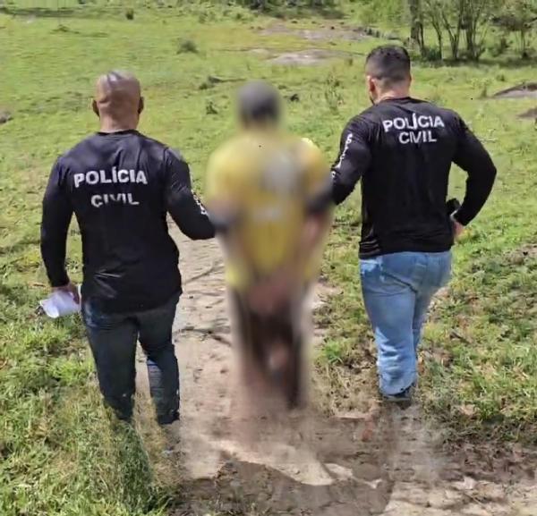 Polícia Civil prende homem em Chã Preta por matar vizinho a facadas em Pernambuco