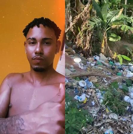 Jovem desaparecido é encontrado morto em matagal de Maceió