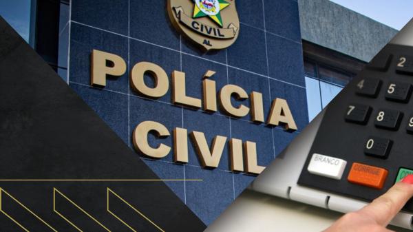 Polícia Civil de Alagoas inicia plano de segurança para as eleições de 2024 às 18h, neste sábado