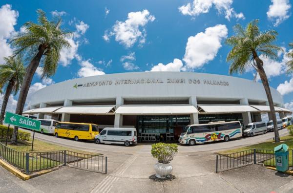 Desembarques no Aeroporto Zumbi dos Palmares têm aumento de 20% em setembro