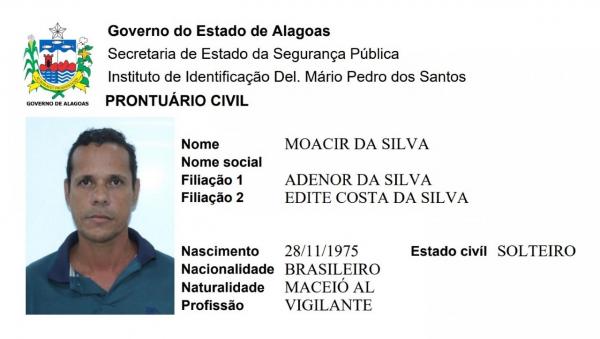 IML de Maceió procura familiares de homem encontrado morto em Rio Largo