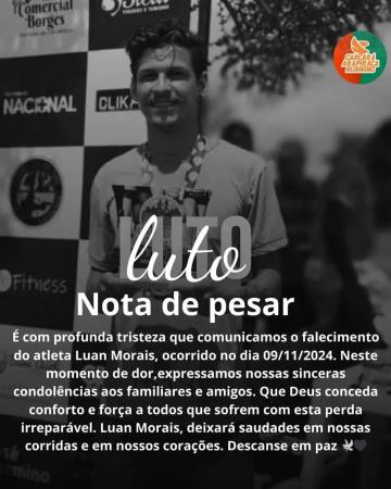 Atleta de corrida morre em acidente de moto em Arapiraca