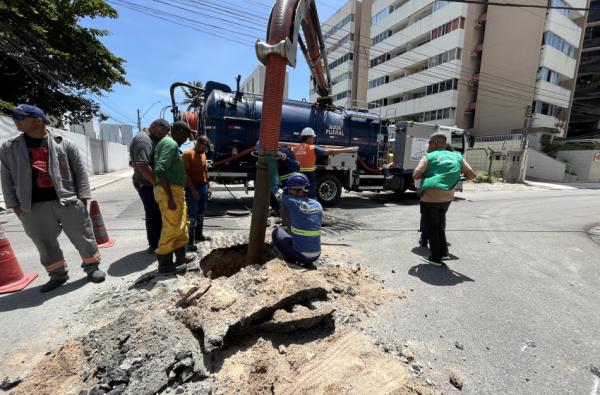 BRK Ambiental é autuada por ligação clandestina de esgoto na Ponta Verde