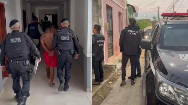 Operação 'Têmis': policiais realizam ação integrada contra crimes de homicídio e tráfico em Penedo-AL 