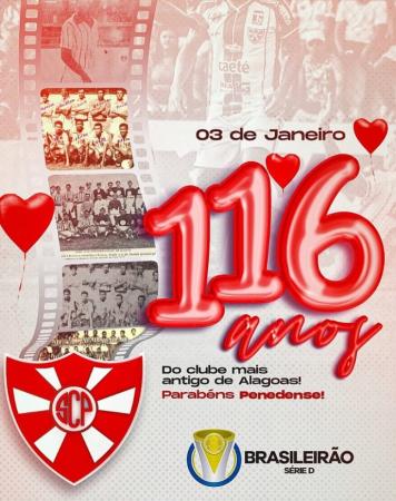 Sport Club Penedense celebra 116 anos de glórias 