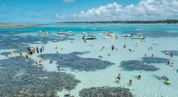 'Caribe Brasileiro': Justiça suspende turismo na Lagoa Azul, em Maragogi