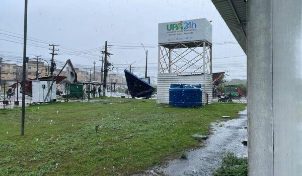 UPA do Benedito Bentes alerta para risco de choque elétrico após fortes chuvas em Maceió