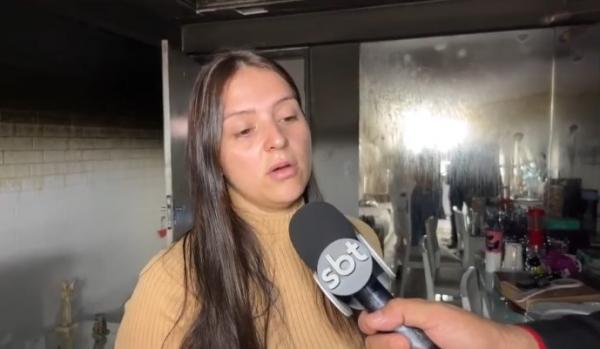 'Nunca imaginaria', diz mulher que teve apartamento incendiado em Maceió; ex é suspeito