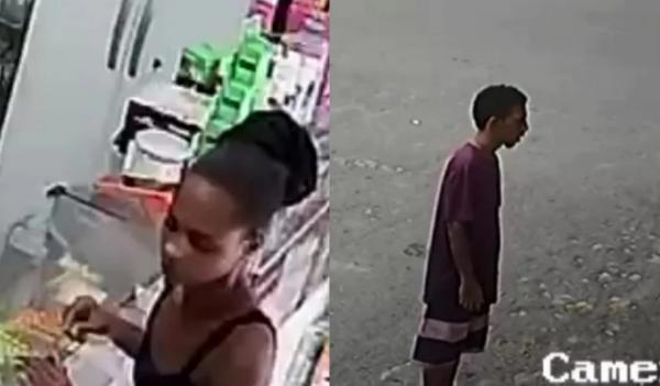 VÍDEO: Casal rouba farmácia no bairro do Jacintinho