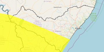 Inmet divulga novo aviso de chuvas para 35 cidades do Sertão de Alagoas, válido até segunda (5)
