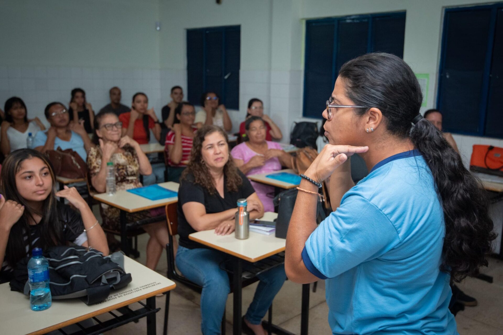 A formação será presencial, ofertada no Centro de Atendimento à Pessoa com Surdez (CAS) Joelina Cerqueira, na Jatiúca - Foto: Assessoria