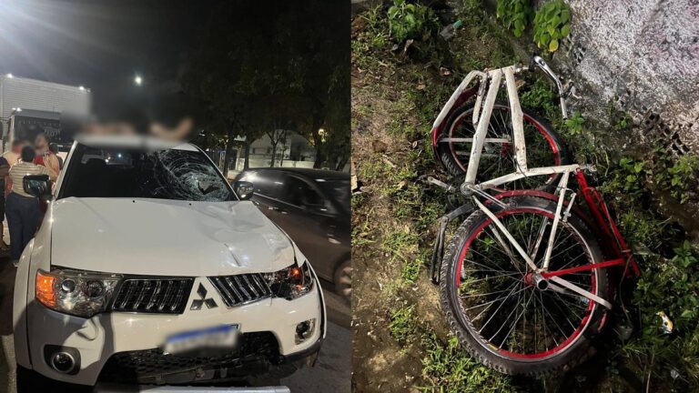 Ciclista morre após ser atropelado por carro na Durval de Góes Monteiro, em Maceió