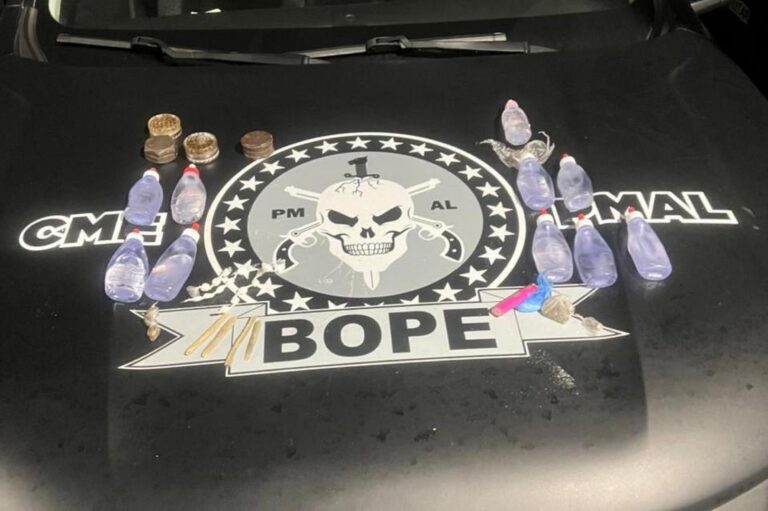 Festa com menores e drogas é encerrada pela PM em Marechal Deodoro