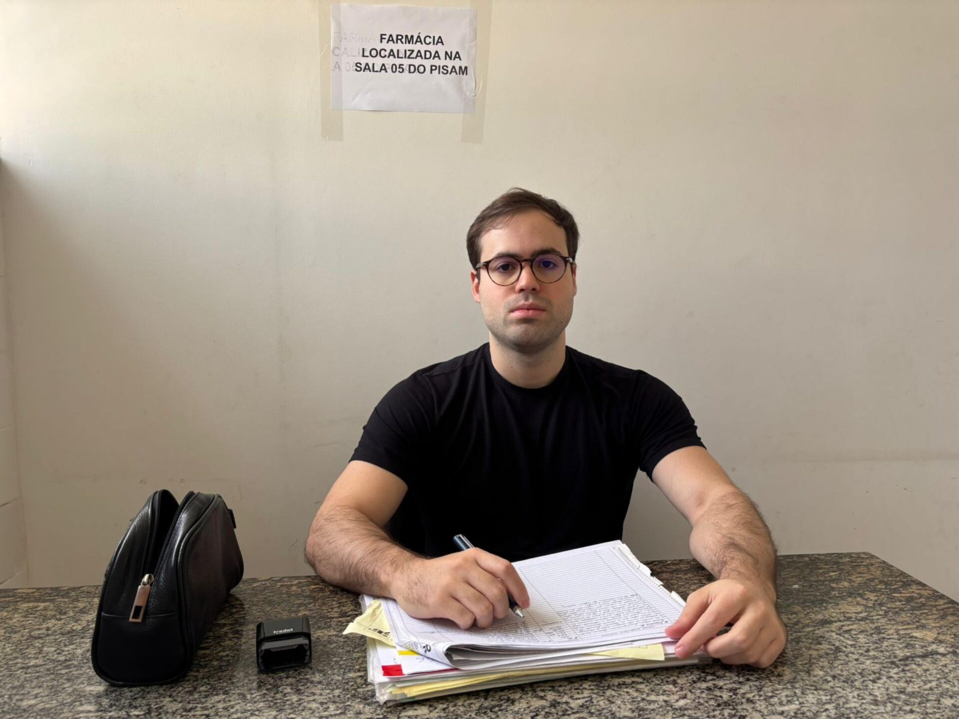 Pedro Bradley, médico residente em Psiquiatria do Hospital Escola Portugal Ramalho, destaca importância da campanha Setembro Amarelo ASCOM/HEPR